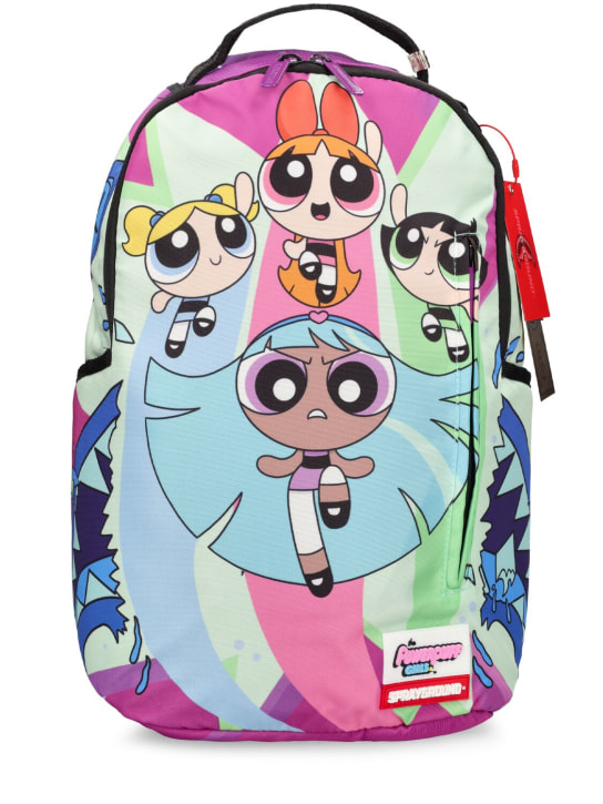 Printed canvas backpack - SPRAYGROUND - Girls