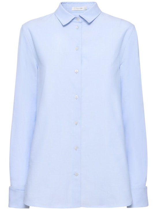 Metis cotton poplin shirt - Thumbnail 1