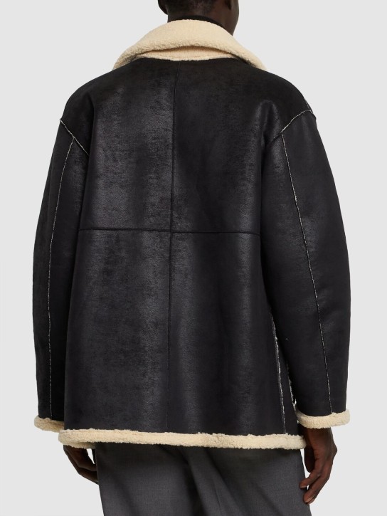Dunst: Reversible unisex shearling jacket - men_2 | Luisa Via Roma