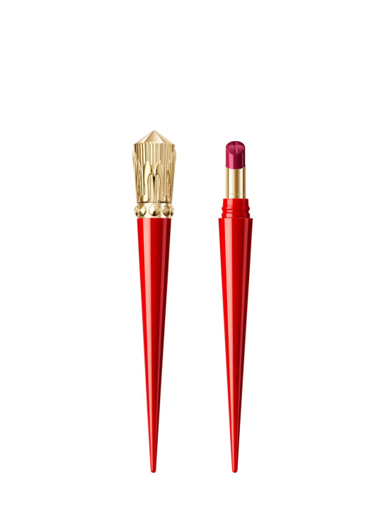 Christian Louboutin Beauty: 2gr Rouge Stiletto Glossy Shine lipstick - Levita Grape - beauty-women_0 | Luisa Via Roma
