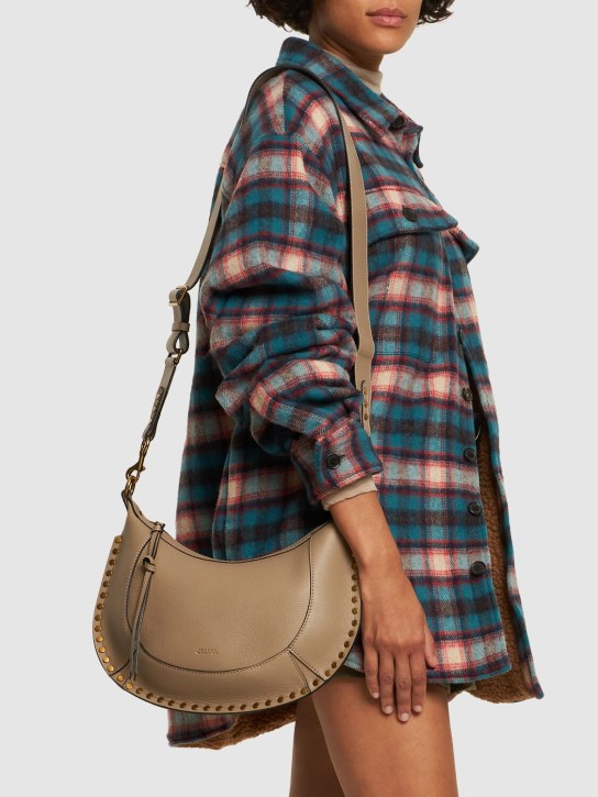 Isabel Marant: Naoko leather shoulder bag - women_1 | Luisa Via Roma