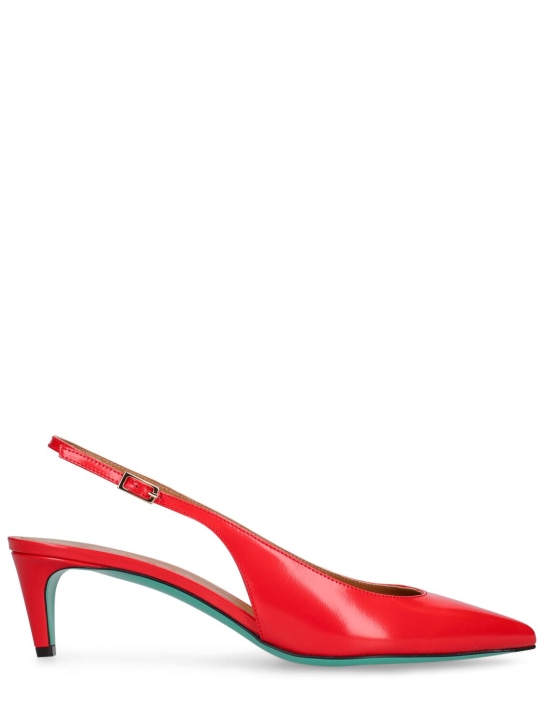 Marni: 50毫米Slingback皮革高跟鞋 - women_0 | Luisa Via Roma