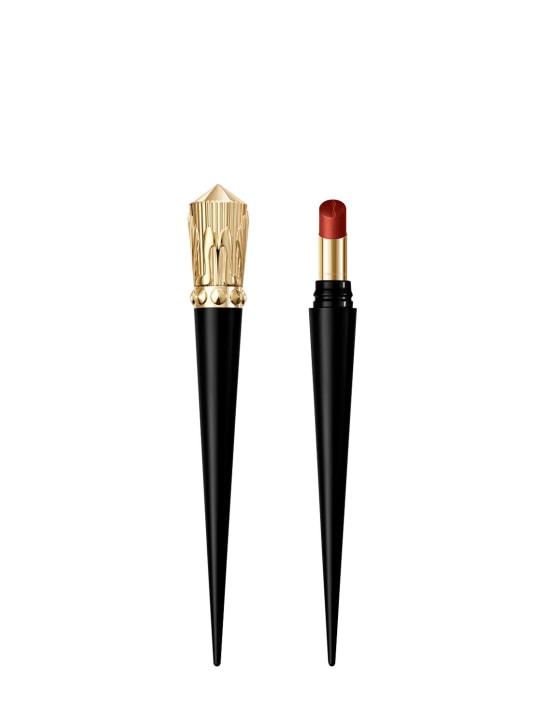 Christian Louboutin Beauty: 2gr Rouge Stiletto Lumi Matte Lipstick - Red Wood 157L - beauty-women_0 | Luisa Via Roma