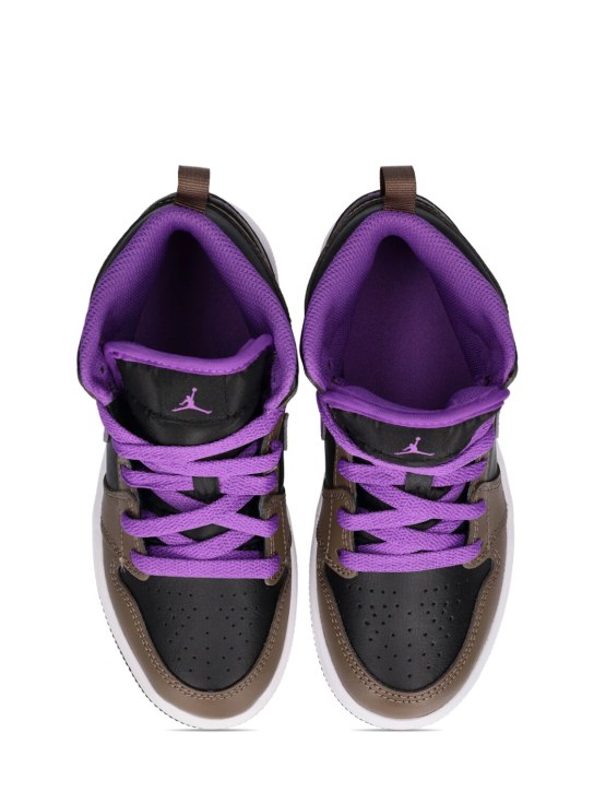 Nike: Jordan 1 Mid sneakers - Multicolore - kids-boys_1 | Luisa Via Roma