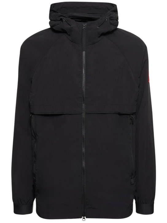 Canada Goose: New Faber tech casual jacket - Black - men_0 | Luisa Via Roma