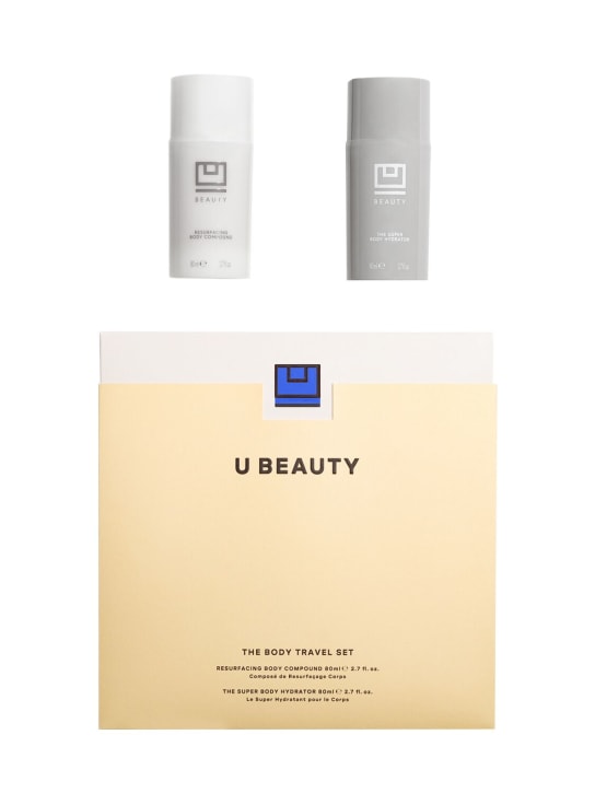 U Beauty: 160ml The Body Travel Set - Trasparente - beauty-men_0 | Luisa Via Roma