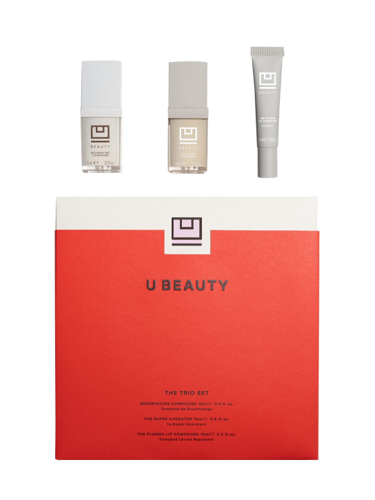 U Beauty: Coffret beauté The Trio Set 45 ml - Transparent - beauty-women_0 | Luisa Via Roma