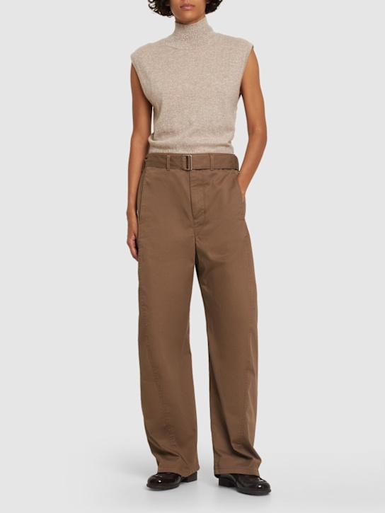 Reformation: Arco sleeveless cashmere sweater - women_1 | Luisa Via Roma