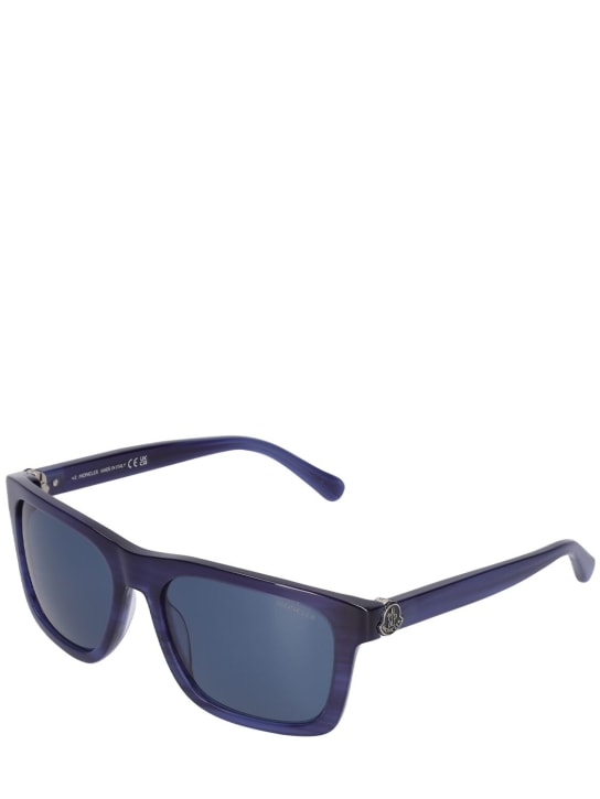 Moncler: Sunglasses - Blue - women_1 | Luisa Via Roma