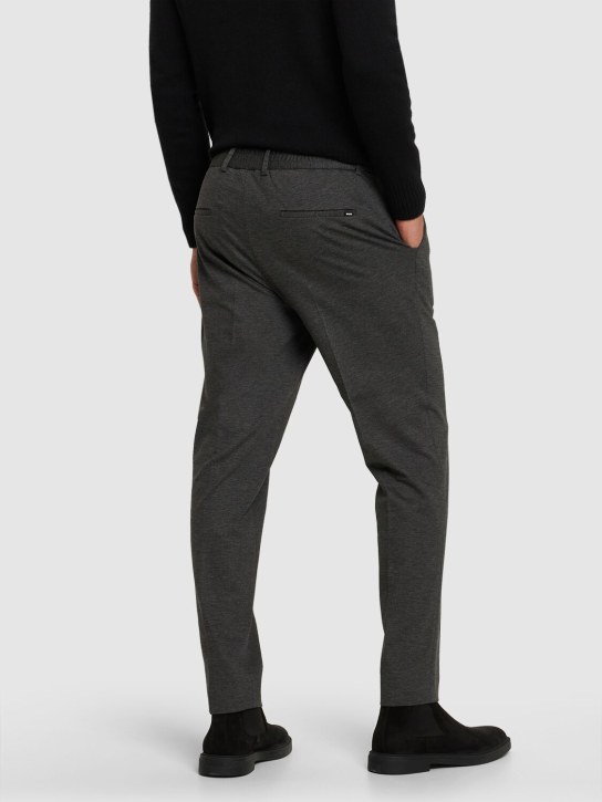 Boss: Genius tech jersey jogging pants - men_2 | Luisa Via Roma