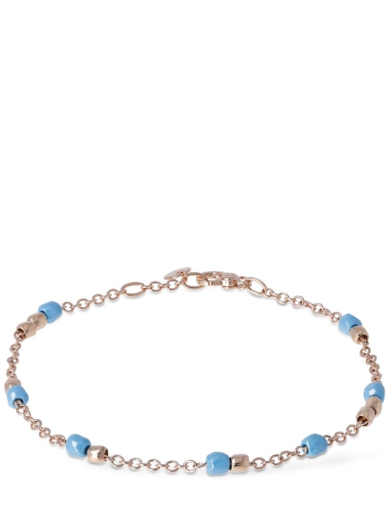 DoDo: 9kt Rose gold & turquoise bracelet - Gold/Turquoise - women_0 | Luisa Via Roma