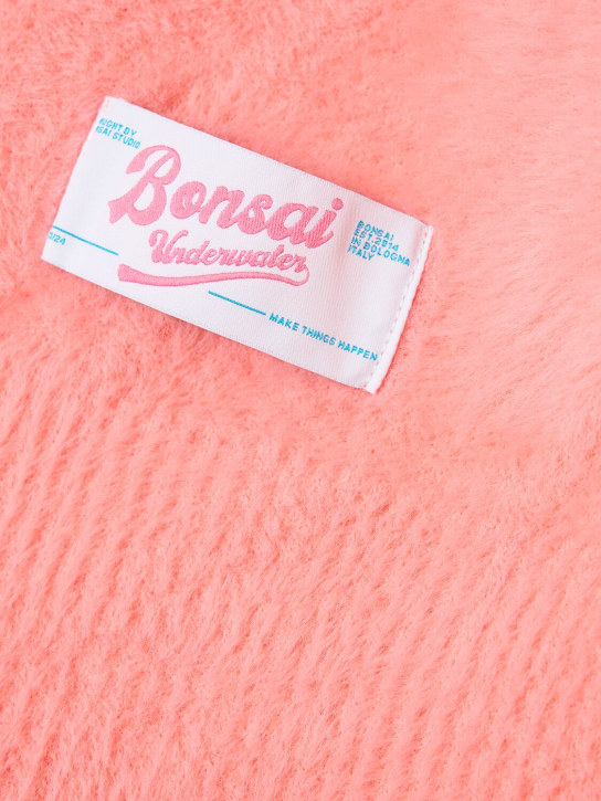 Bonsai: 大廓型短款针织高领毛衣 - 蜜桃色 - men_0 | Luisa Via Roma