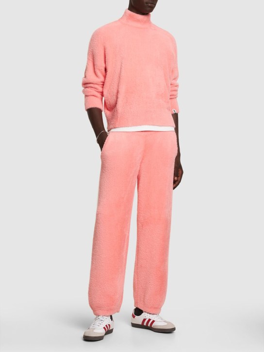 Crop oversize knit turtleneck sweater - Thumbnail 2
