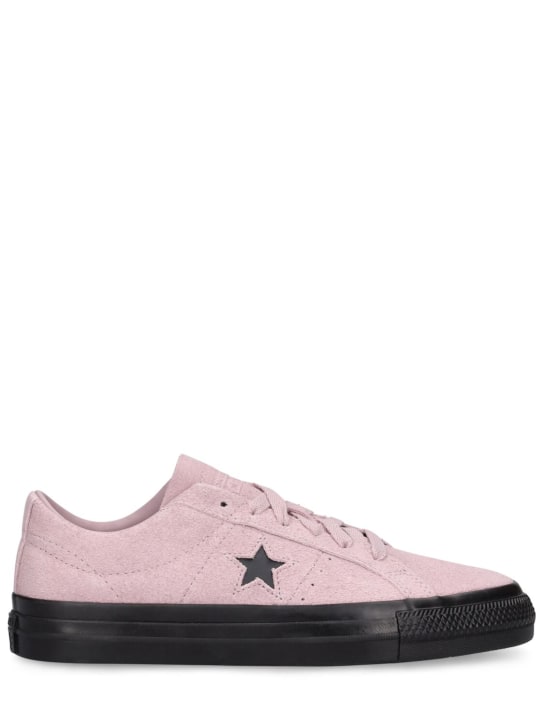 Converse: Sneakers One Star Pro Classic - Rose/Noir - men_0 | Luisa Via Roma
