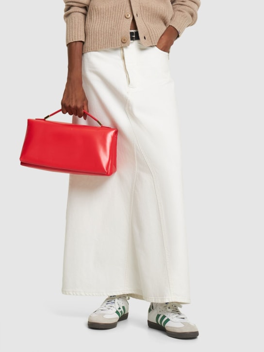 Marni: Prisma Ew leather top handle bag - women_1 | Luisa Via Roma