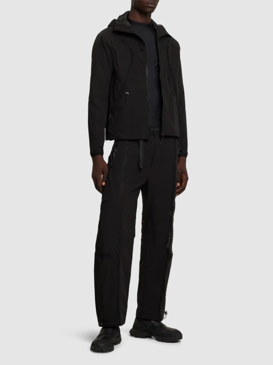 J.L-A.L: Zephyr stretch tech pants - Black - men_1 | Luisa Via Roma