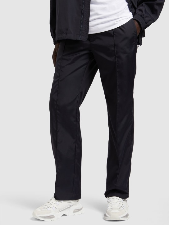 Dolce&Gabbana: Wide jogging pants - Blue Scurissimo - men_2 | Luisa Via Roma
