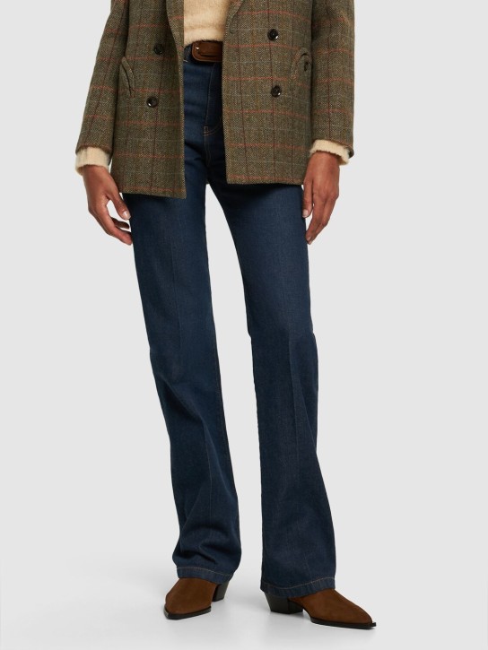 Aeyde: 40mm Belinda suede ankle boots - women_1 | Luisa Via Roma