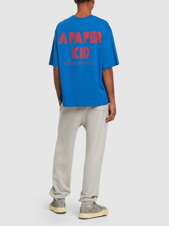 A Paper Kid: Camiseta de algodón - men_1 | Luisa Via Roma