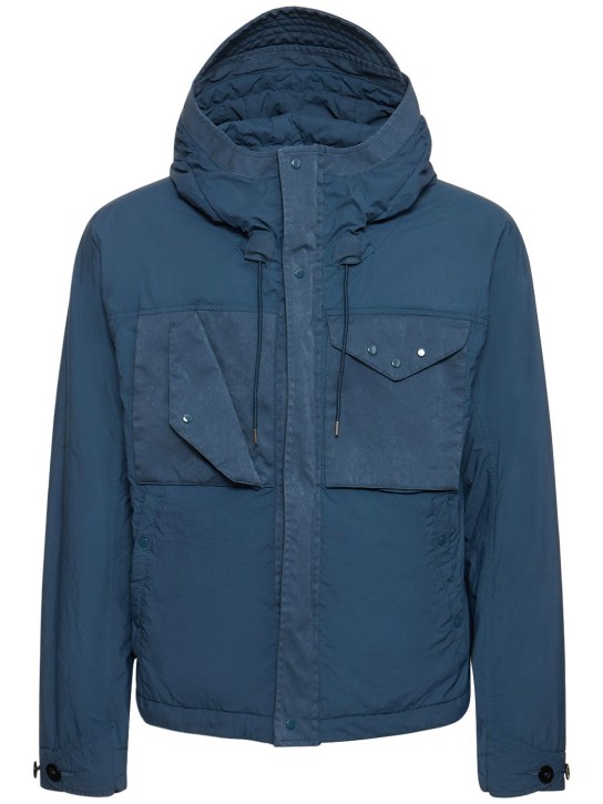 Ten C: Mid layer jacket - Blue - men_0 | Luisa Via Roma
