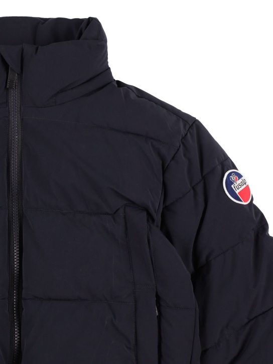 Fusalp: Nylon puffer ski jacket - Navy - kids-boys_1 | Luisa Via Roma