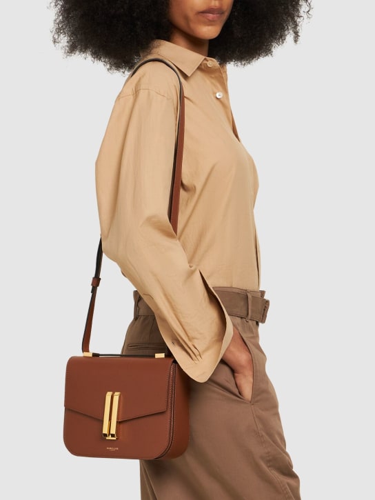 DeMellier: Vancouver grain leather bag - women_1 | Luisa Via Roma