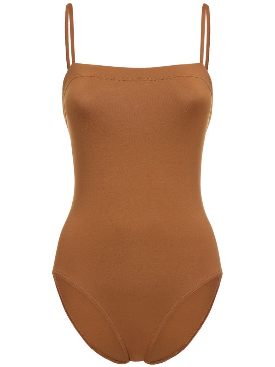 Eres: Aquarelle one piece swimsuit - Brown - women_0 | Luisa Via Roma