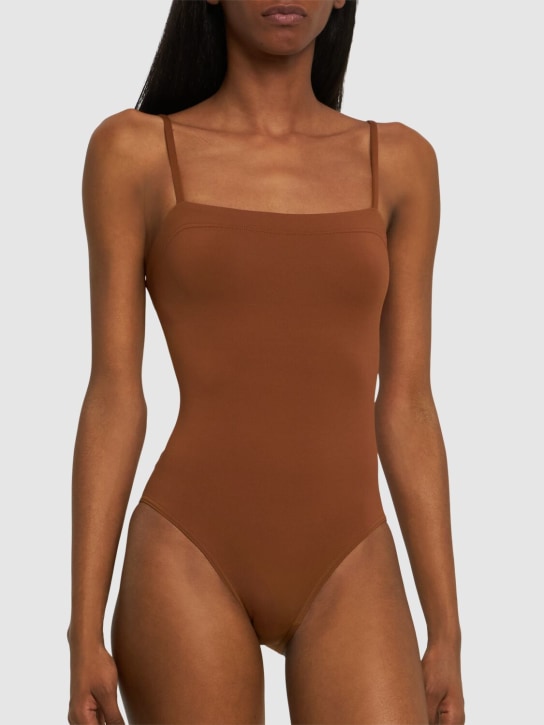 Eres: Aquarelle one piece swimsuit - Brown - women_1 | Luisa Via Roma