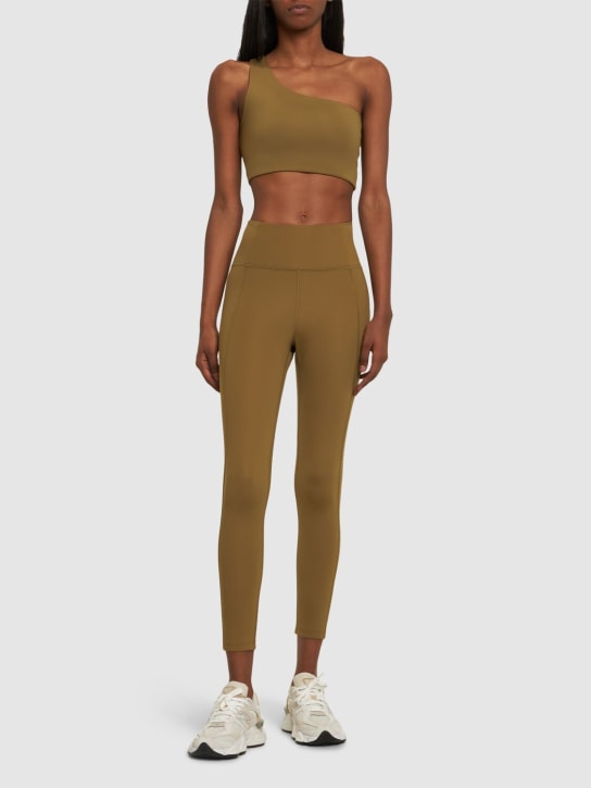 Girlfriend Collective: Top Bianca de techno stretch - Verde - women_1 | Luisa Via Roma