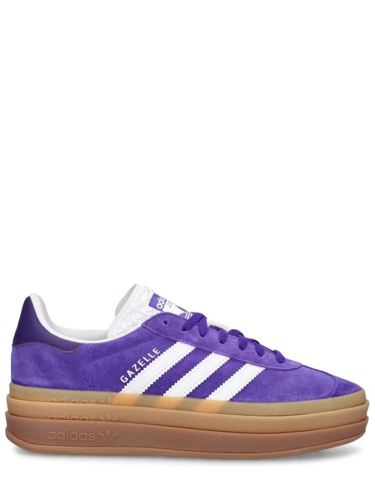 adidas Originals: Gazelle Bold sneakers - Purple/White - women_0 | Luisa Via Roma