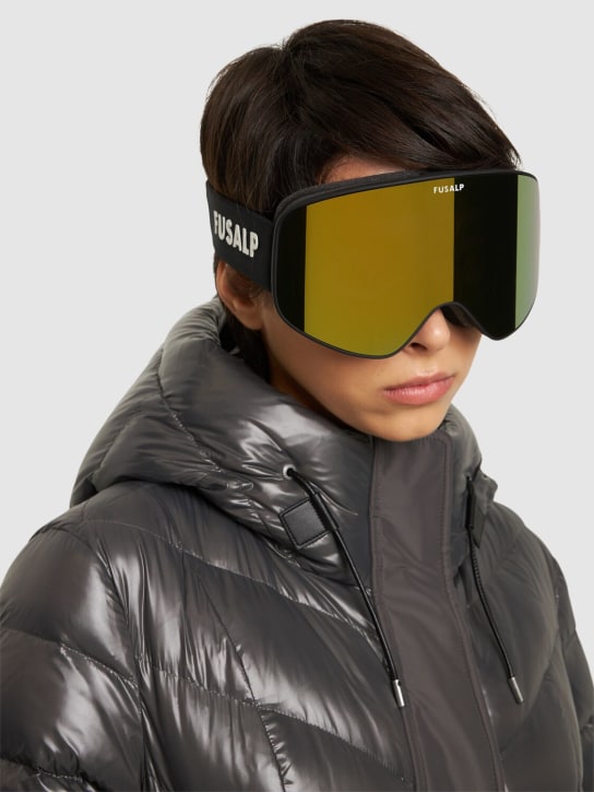 Fusalp: Skibrille mit dünnem Gestell „Matterhorn Eyes“ - Gold - women_1 | Luisa Via Roma
