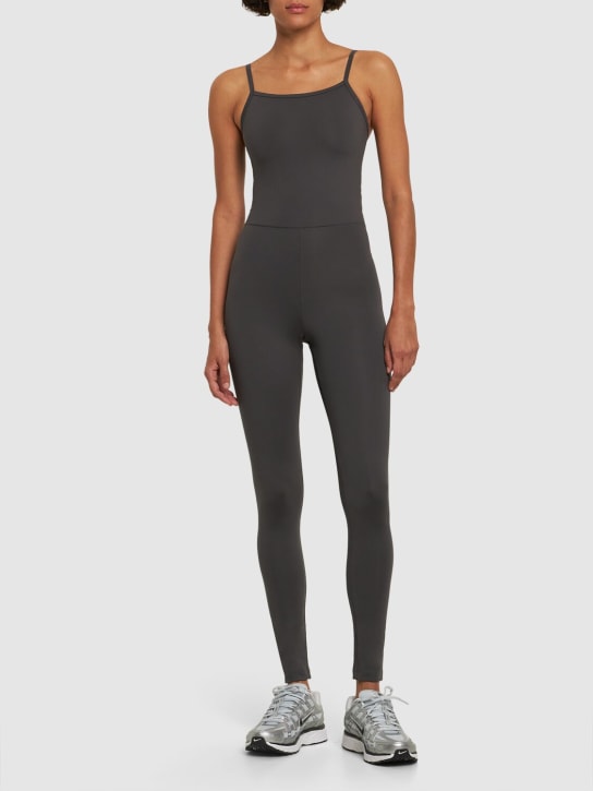 Girlfriend Collective: Combinaison The Unitard - Gris - women_1 | Luisa Via Roma