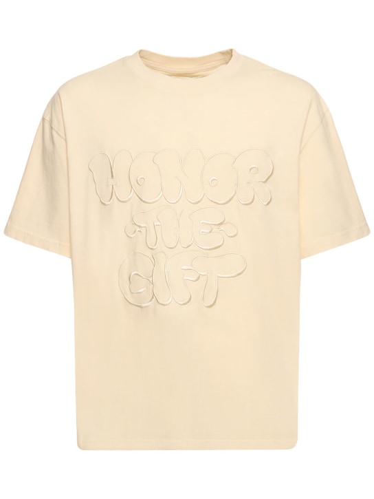 Honor the Gift: Amp'd Up Tシャツ - ホワイト - men_0 | Luisa Via Roma