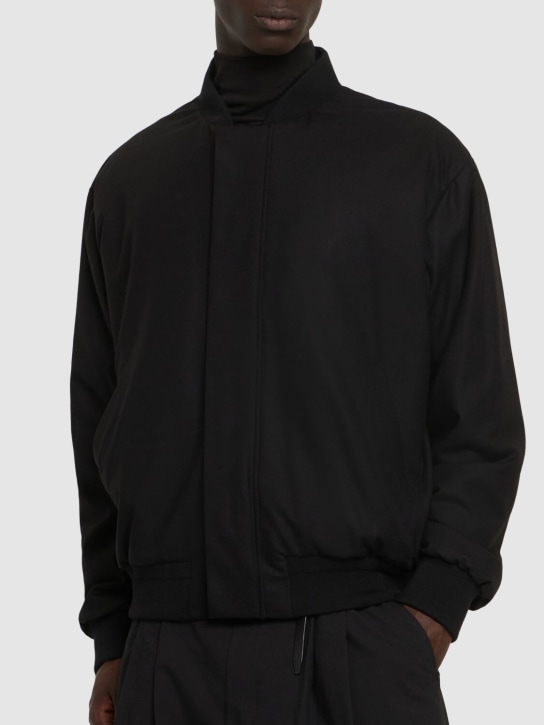 The Row: Craig cashmere jacket - Black - men_3 | Luisa Via Roma