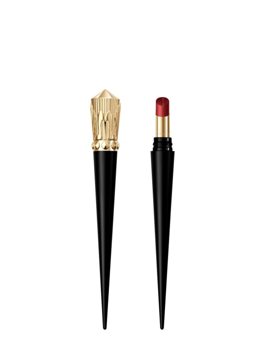 Christian Louboutin Beauty: 2gr Rouge Stiletto Lumi Matte Lipstick - Dirty Red 147L - beauty-women_0 | Luisa Via Roma