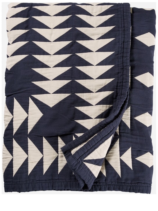 Pendleton Woolen Mills: Manta de algodón orgánico - Azul - ecraft_0 | Luisa Via Roma