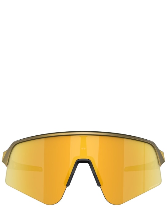 Oakley: Sutro Lite Sweep sunglasses - Gold - men_0 | Luisa Via Roma