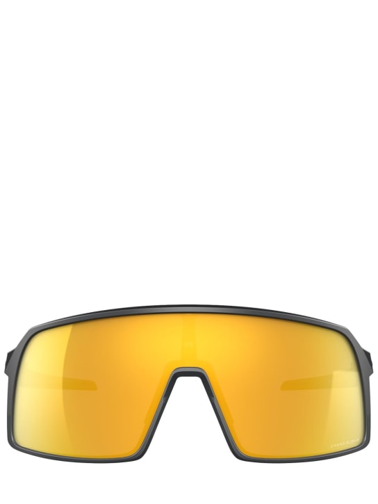 Oakley: Sutro Prizm sunglasses - Black/Gold - men_0 | Luisa Via Roma