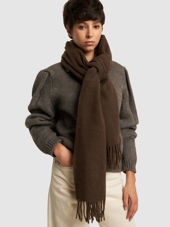 Toteme: Classic wool scarf - women_1 | Luisa Via Roma