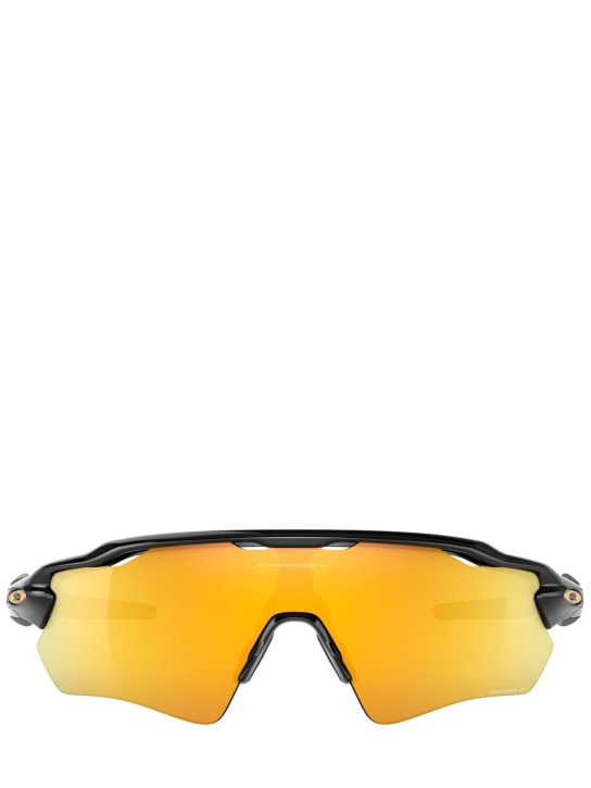 Oakley: Radar Ev Path Mask sunglasses - Black/Gold - men_0 | Luisa Via Roma