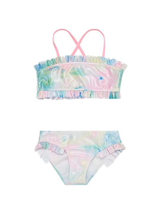 Billieblush: Bedruckter Bikini aus Stretch-Stoff - Bunt - kids-girls_0 | Luisa Via Roma