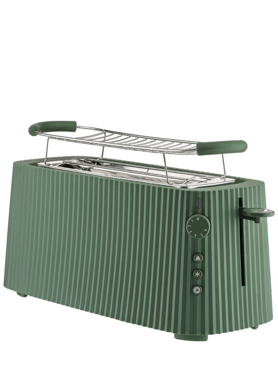 Alessi: Plissè toaster - Green - ecraft_0 | Luisa Via Roma