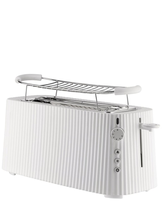 Alessi: Plissè toaster - White - ecraft_0 | Luisa Via Roma