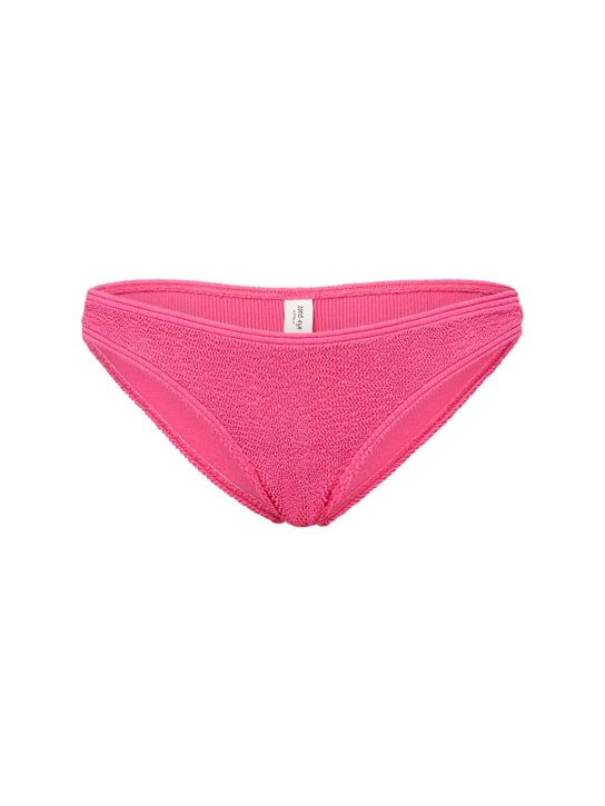 Bond Eye: Sign high rise bikini briefs - Pink - women_0 | Luisa Via Roma