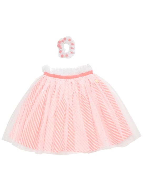 Billieblush: Glittered tulle skirt w/ scrunchy - Renkli - kids-girls_0 | Luisa Via Roma