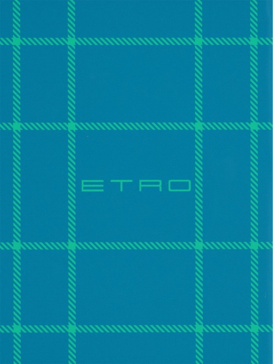 Etro: Tartan木质杂物盘 - 绿色 - ecraft_1 | Luisa Via Roma