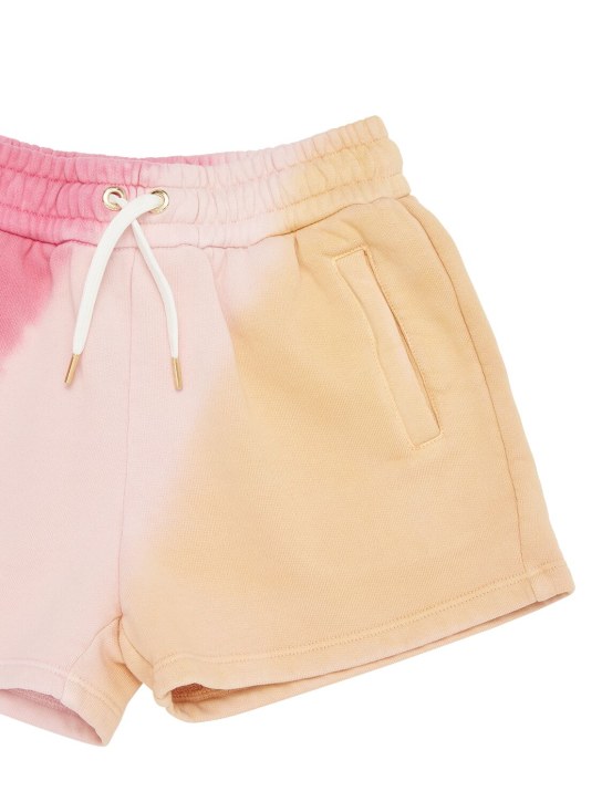 Chloé: Shorts in felpa di cotone - kids-girls_1 | Luisa Via Roma