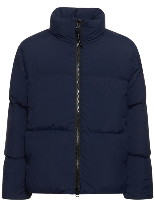 Canada Goose: Lawrence nylon down jacket - men_0 | Luisa Via Roma