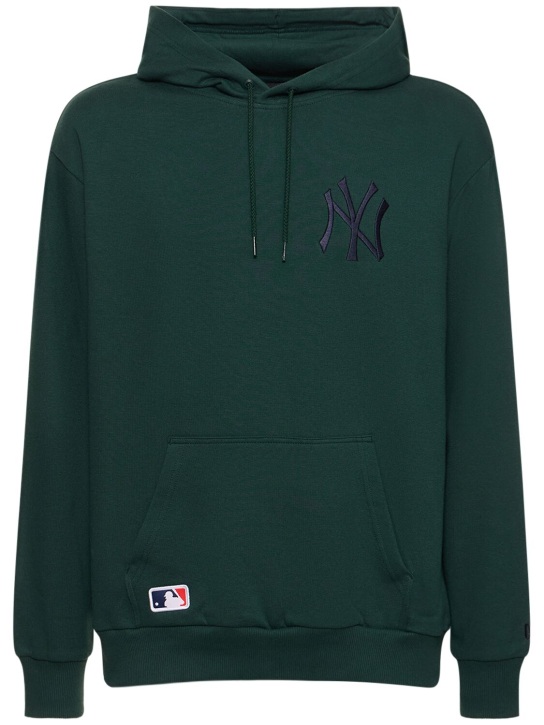 New Era: New York Yankees hoodie - Green/Blue - men_0 | Luisa Via Roma
