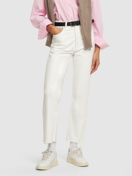 Autry: Medalist Low sneakers - White/Pink - women_1 | Luisa Via Roma